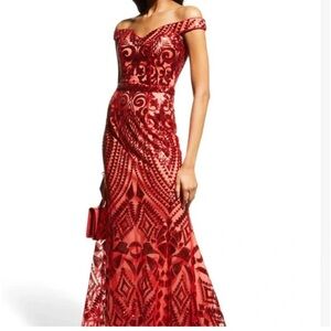 Jovani Elegant Red Prom dress BRAND NEW